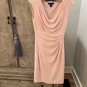Lauren Ralph Lauren Pink Cocktail Dress Sz 2